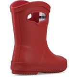 Hunter Junior Kids Kids 1st Pull on Boot Military Red