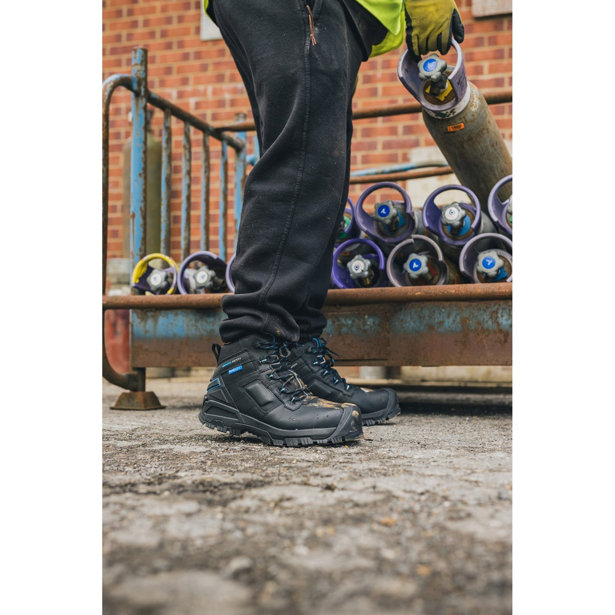 Amblers Safety Mens AS360C EMPANDA 6" RHEON MET BOOT BLACK