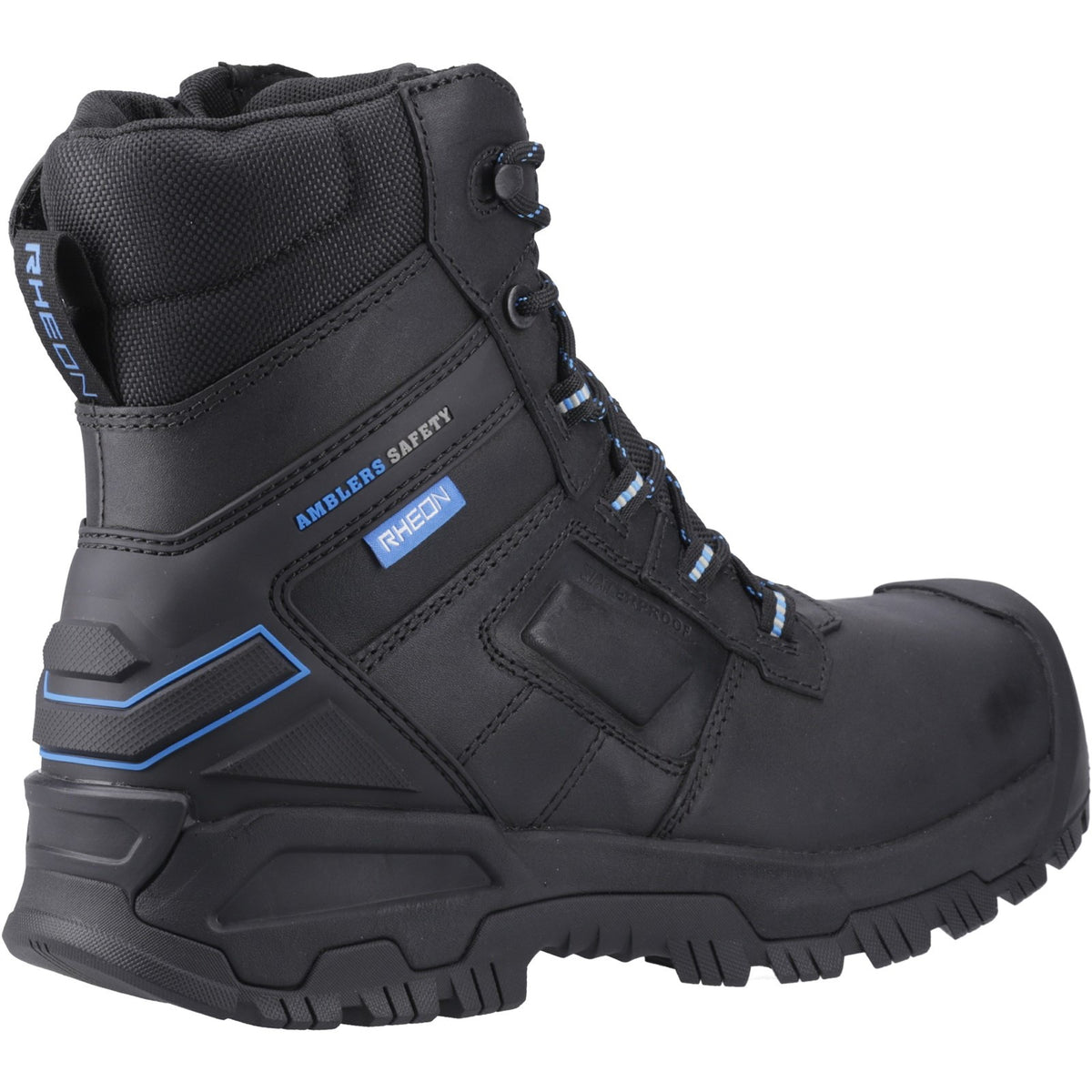 Amblers Safety Mens AS361C SALUS 8" RHEON MET BOOT BLACK