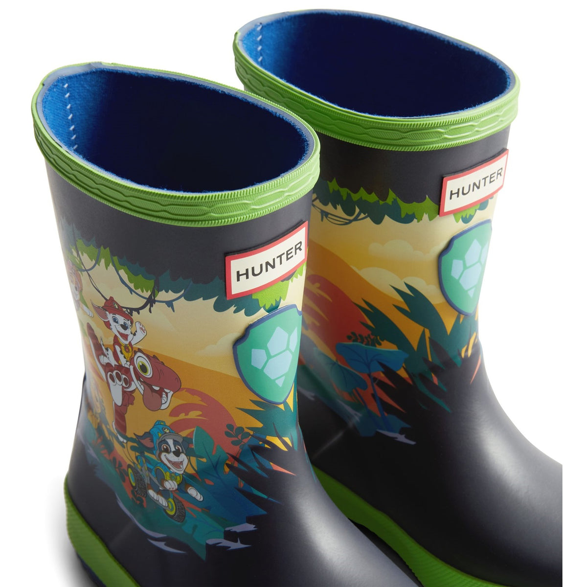 Hunter Junior Kids PAW PATROL RUBBLE CUTTLE BLUE/SEA LETTUCE
