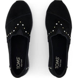 TOMS Womens Alpargata Plus Slip on Black