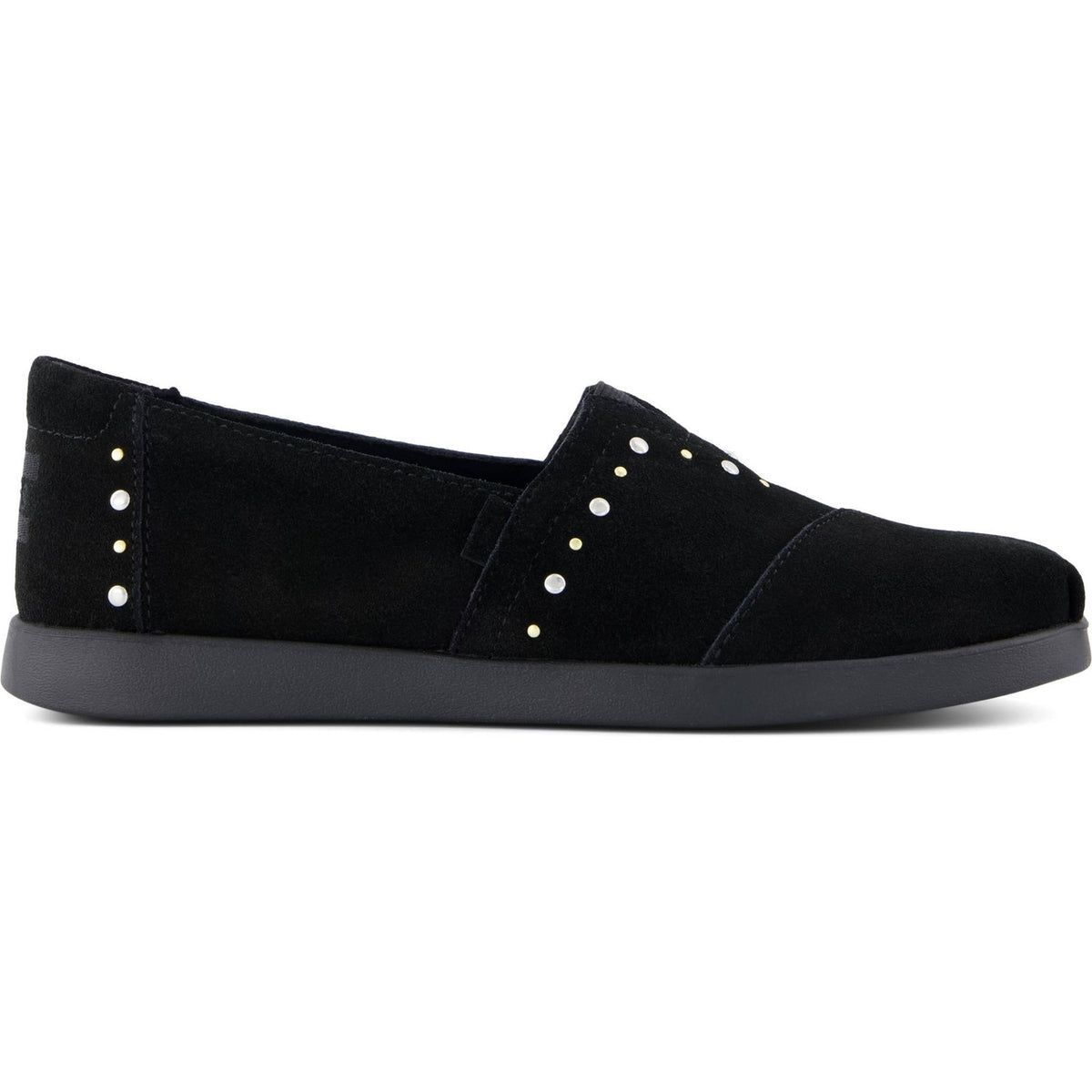 TOMS Womens Alpargata Plus Slip on Black