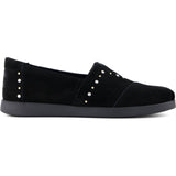 TOMS Womens Alpargata Plus Slip on Black