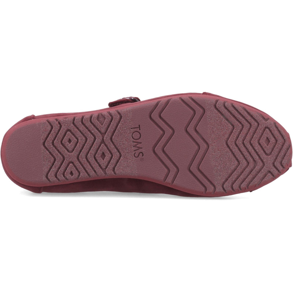 TOMS Womens Alpargata Mary Jane Dark Burgundy