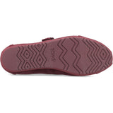 TOMS Womens Alpargata Mary Jane Dark Burgundy