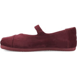 TOMS Womens Alpargata Mary Jane Dark Burgundy
