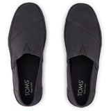 TOMS Mens Alpargata Premium Slip on Forged Iron