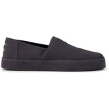 TOMS Mens Alpargata Premium Slip on Forged Iron