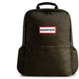 Hunter Unisex NYLON LARGE BACKPACK DARK OLIVE