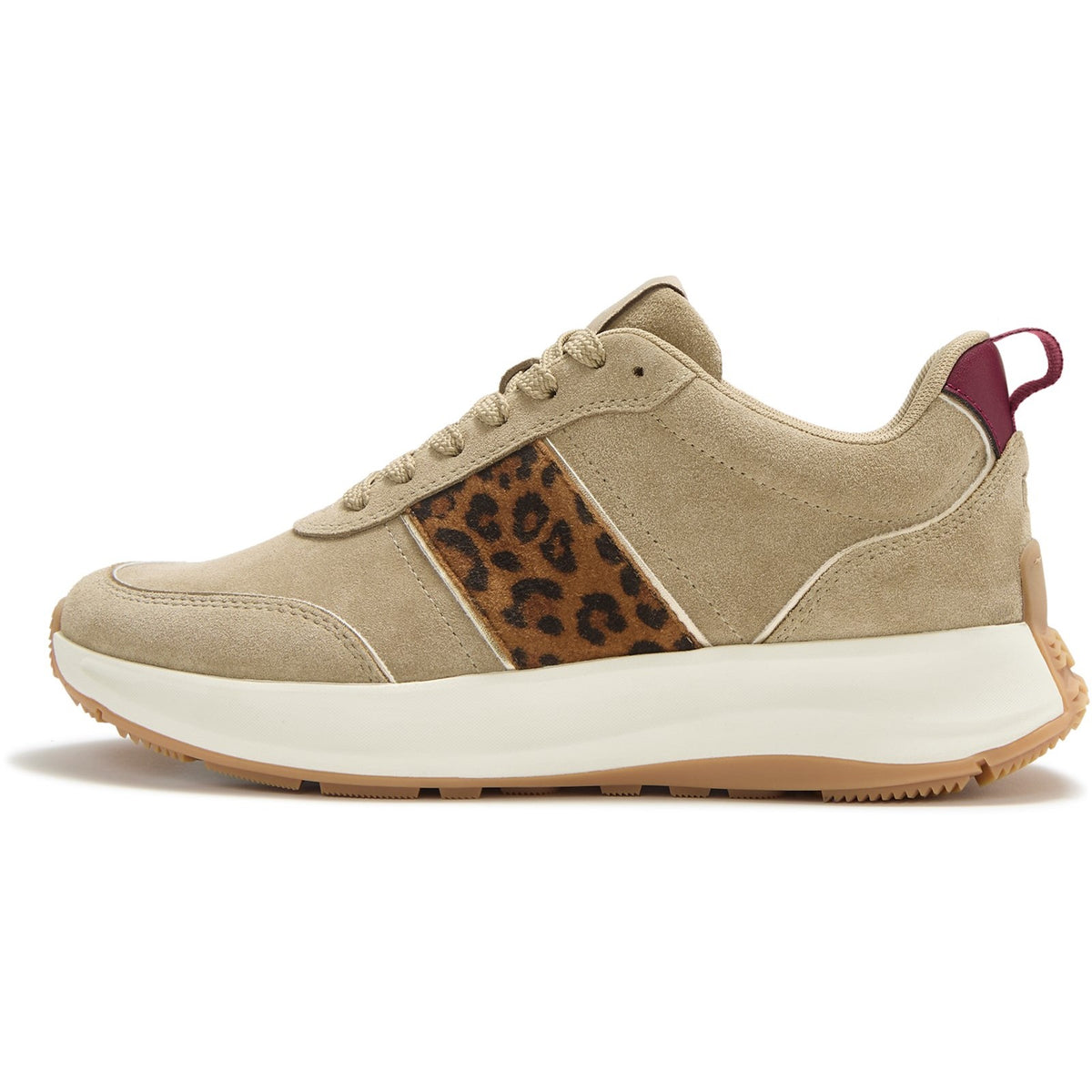Fitflop Womens F-Mode Flow Sneaker Cappuccino