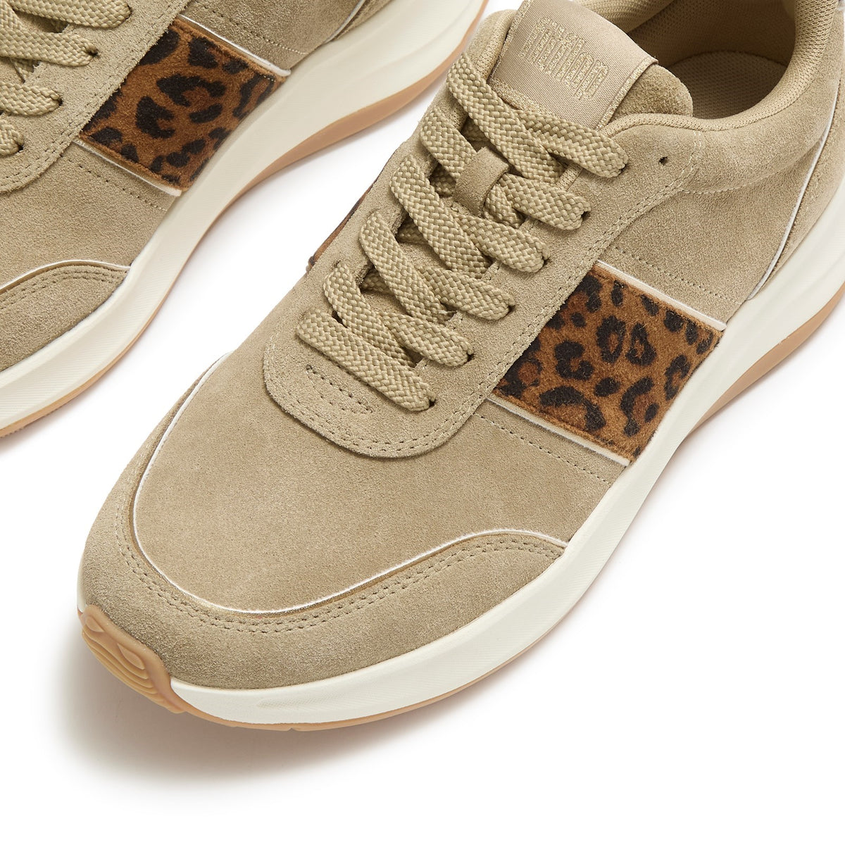 Fitflop Womens F-Mode Flow Sneaker Cappuccino