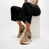 Fitflop Womens F-Mode Flow Sneaker Cappuccino