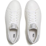 Fitflop Womens RTG Lace Up Sneaker Urban White/Silver