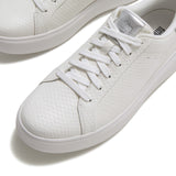 Fitflop Womens RTG Lace Up Sneaker Urban White/Silver