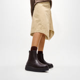 Fitflop Womens Gen-FF Roam Boot Chocolate Brown