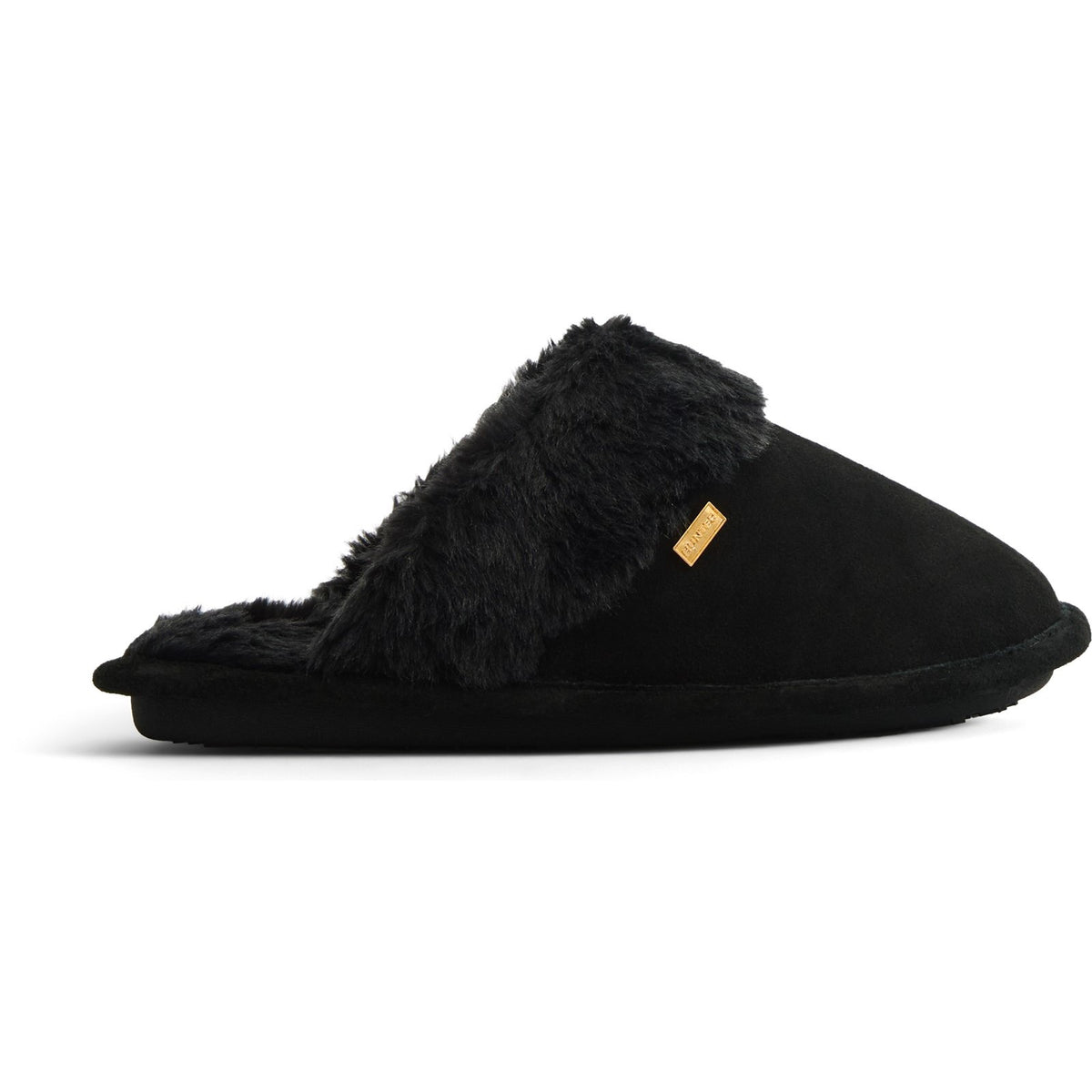 Hunter Womens WOMENS MULE SLIPPER BLACK