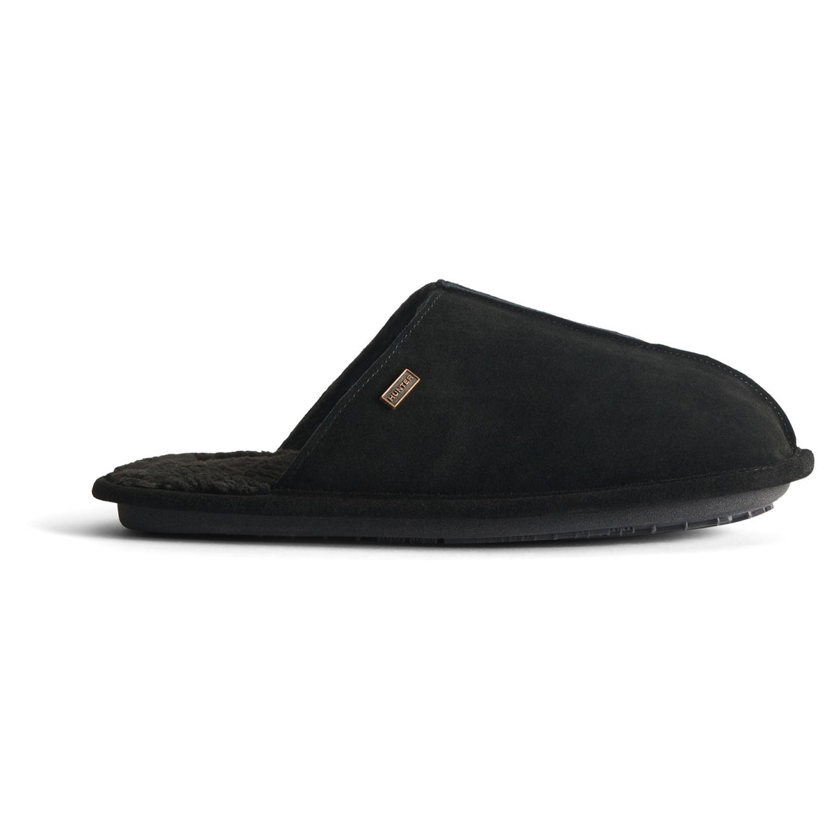 Hunter Mens MENS MULE SLIPPER BLACK