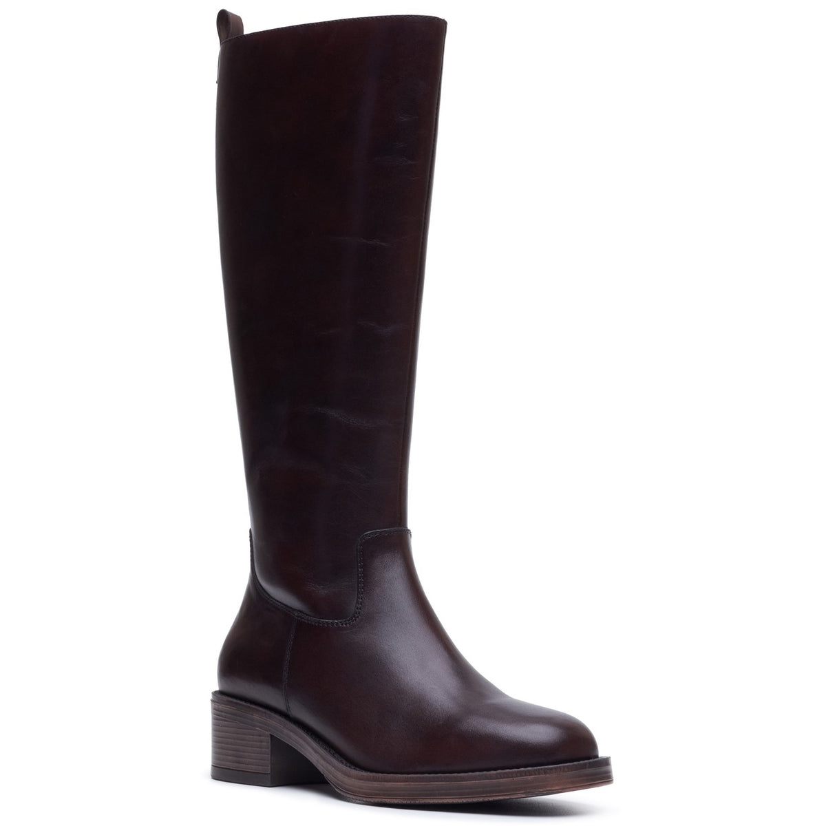 Hush Puppies Womens Antonia Long Boot Chocolate