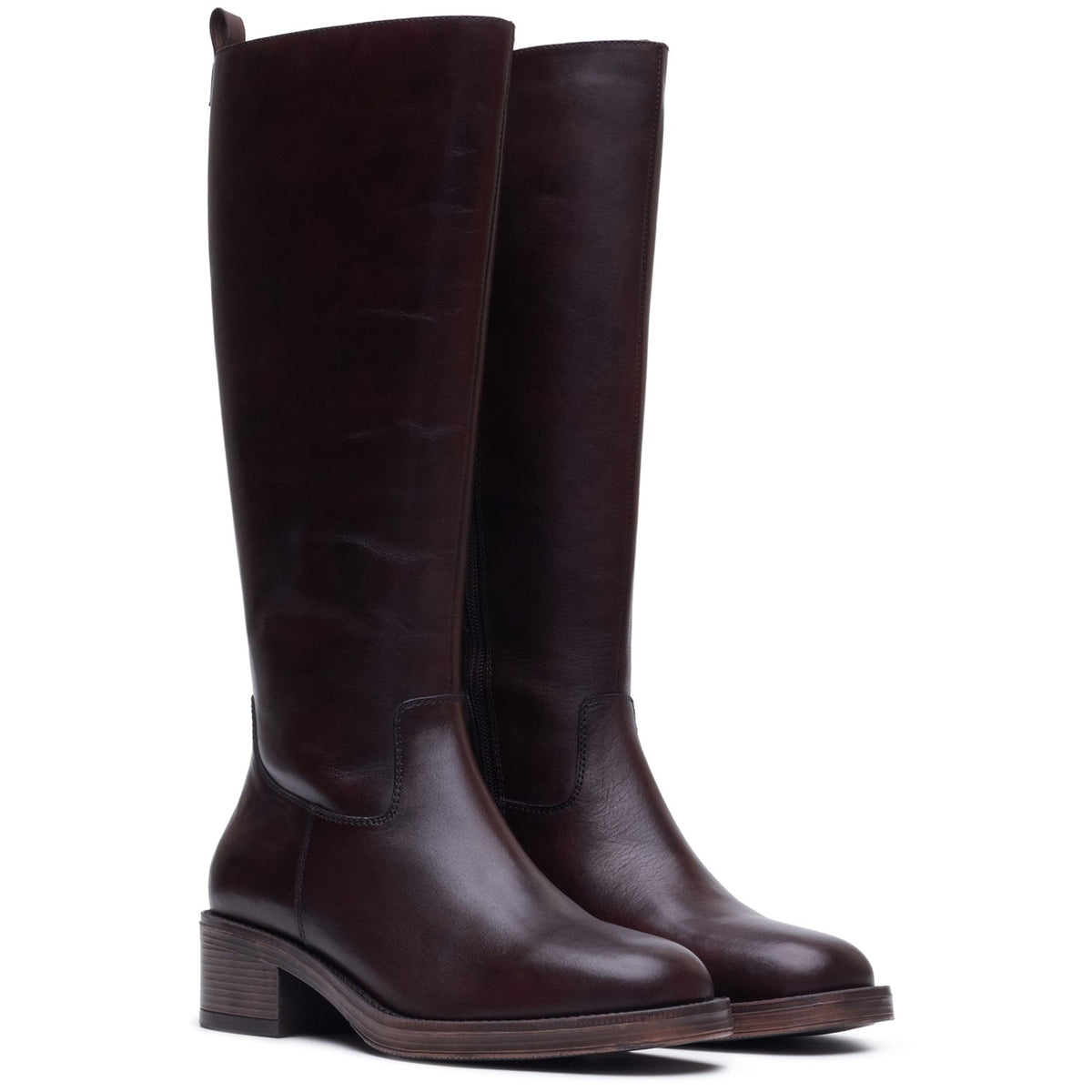Hush Puppies Womens Antonia Long Boot Chocolate
