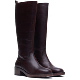 Hush Puppies Womens Antonia Long Boot Chocolate