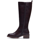 Hush Puppies Womens Antonia Long Boot Chocolate