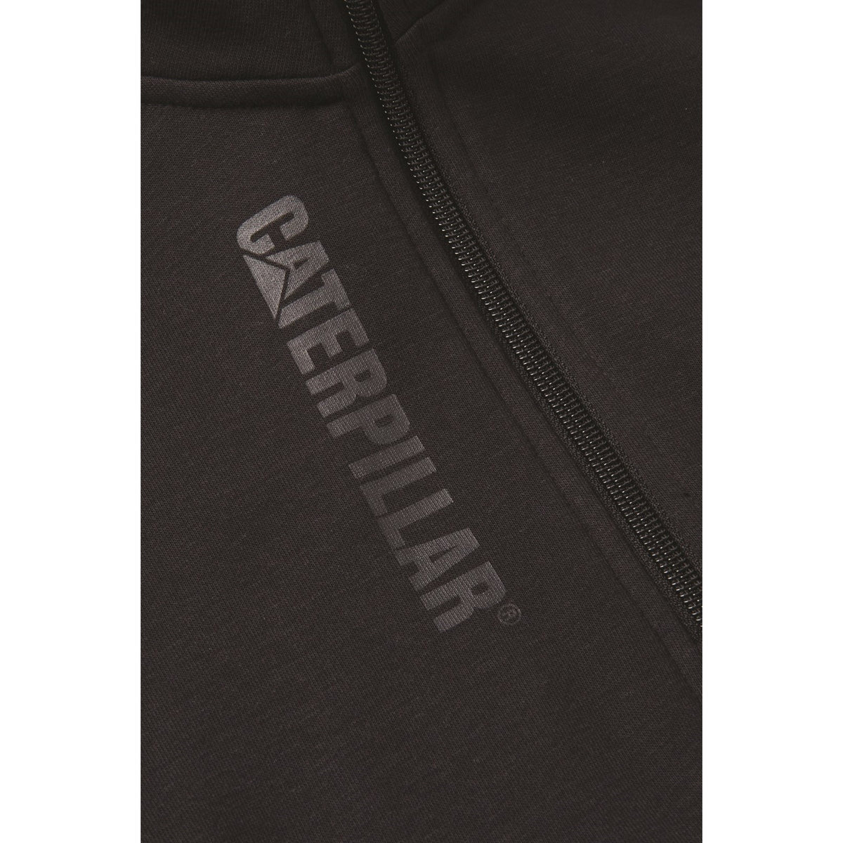 Caterpillar Unisex 1050027 Quarter Zip Sweatshirt Black