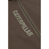 Caterpillar Unisex 1050027 Quarter Zip Sweatshirt Army Moss