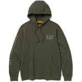 Caterpillar Unisex 1050044 Trademark Hoodie Forest Green