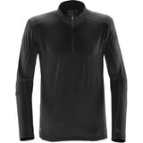Stormtech Mens Pulse Fleece Pullover Black/Carbon
