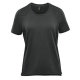 Stormtech Womens Tundra Short-Sleeved T-Shirt Graphite