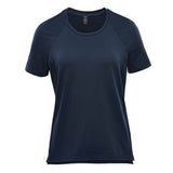 Stormtech Womens Tundra Short-Sleeved T-Shirt Navy