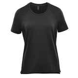 Stormtech Womens Tundra Short-Sleeved T-Shirt Black
