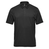 Stormtech Mens Camino Pure Earth Performance Polo Shirt Black