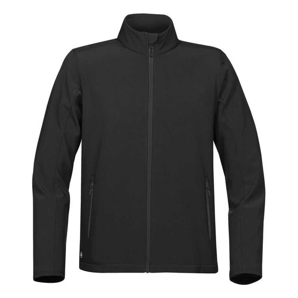Stormtech Mens Orbiter Soft Shell Jacket Black/Carbon