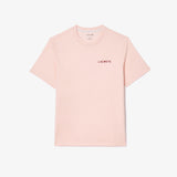 Lacoste Mens Valentines Lounge T-Shirt Pink