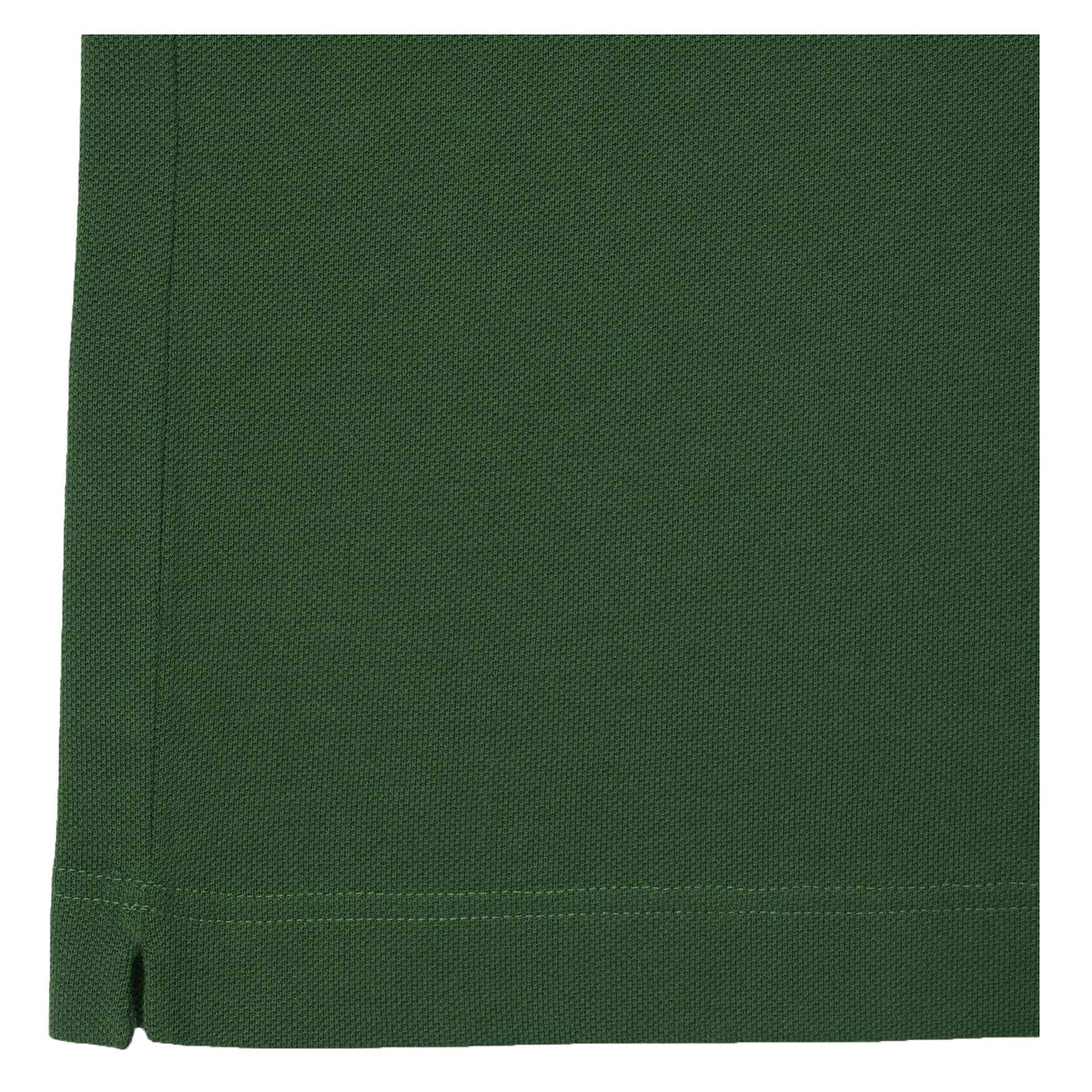 Lacoste Mens Contrast Collar Polo Shirt Green