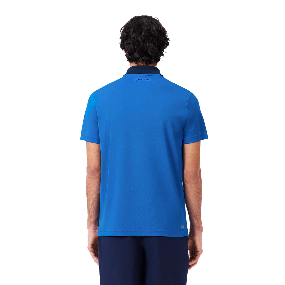 Lacoste Mens Novak Djokovic Tennis Polo Shirt Blue