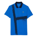 Lacoste Mens Novak Djokovic Tennis Polo Shirt Blue