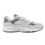 Lacoste Mens Storm 96 Vintage Leather Trainers Grey