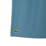 Lacoste Mens Monochrome Mid Length Swimming Trunks Blue