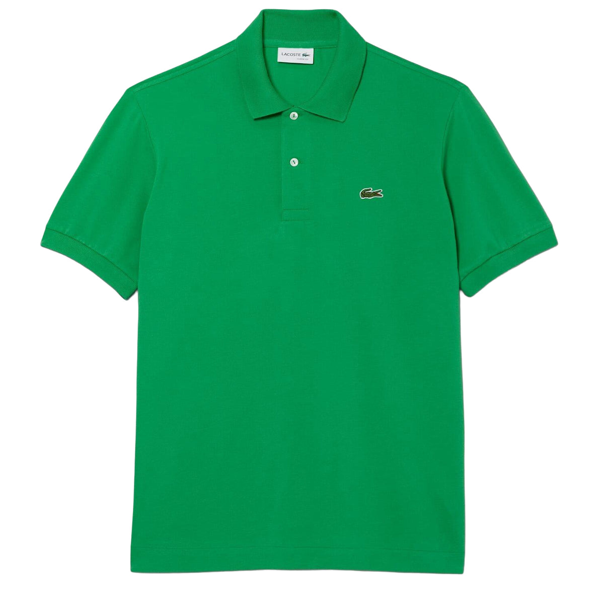 Lacoste Mens L.12.12 Light Polo Shirt Green