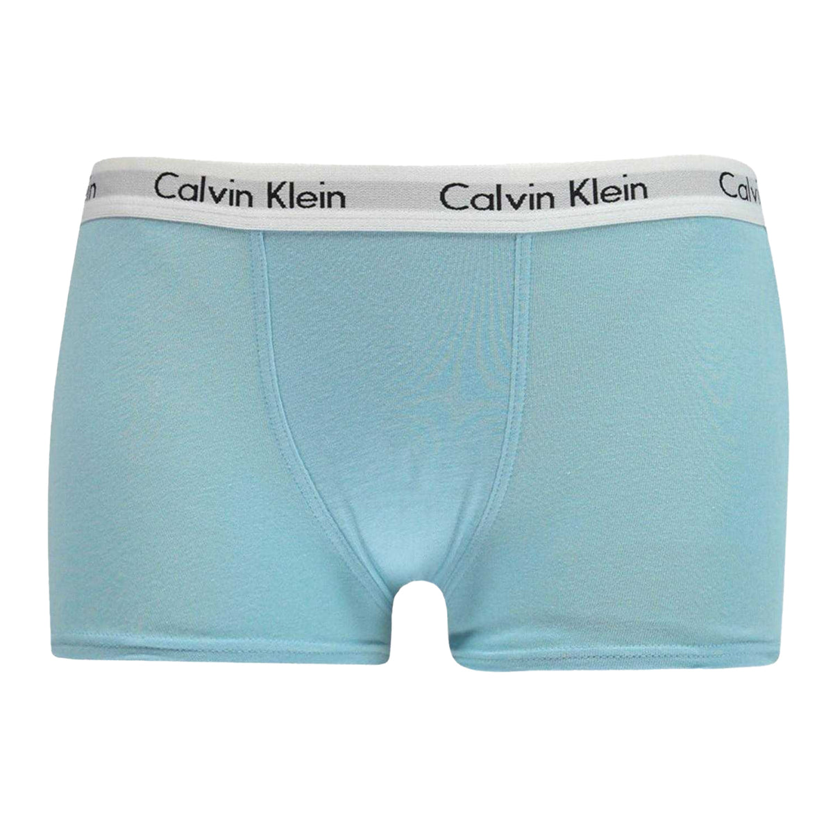 Calvin Klein Boys Boxer Shorts (Pack of 2) White/Aqua