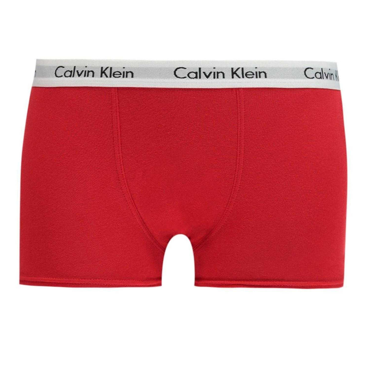 Calvin Klein Boys Boxer Shorts (Pack of 2) Black/Red