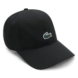 Lacoste Kids Logo Dobby Baseball Cap Black