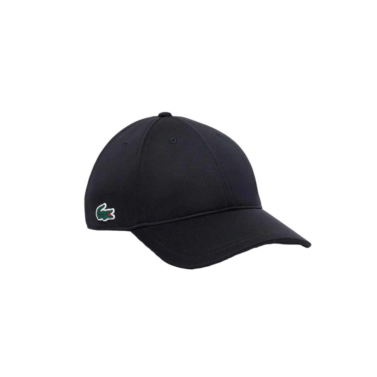 Lacoste Unisex Adult Tech Logo Cotton Twill Baseball Cap Black