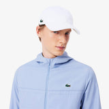 Lacoste Unisex Adult Tech Logo Cotton Twill Baseball Cap White