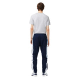 Lacoste Mens Slim Joggers Navy Blue/White