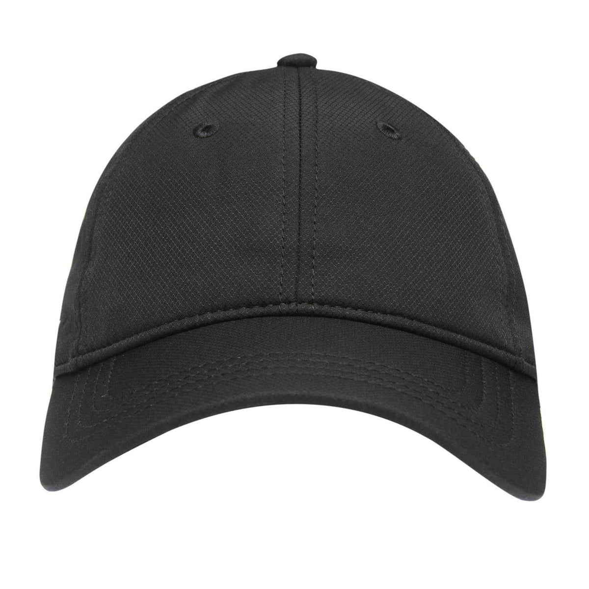 Lacoste Logo Taffeta Adjustable Baseball Cap Black