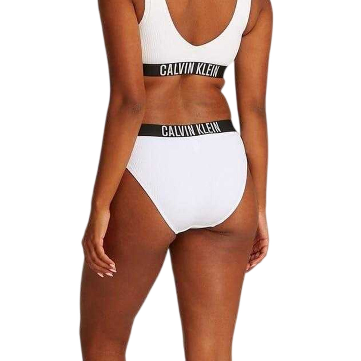 Calvin Klein Womens Bikini Bottoms Brilliant White
