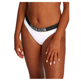 Calvin Klein Womens Bikini Bottoms Brilliant White